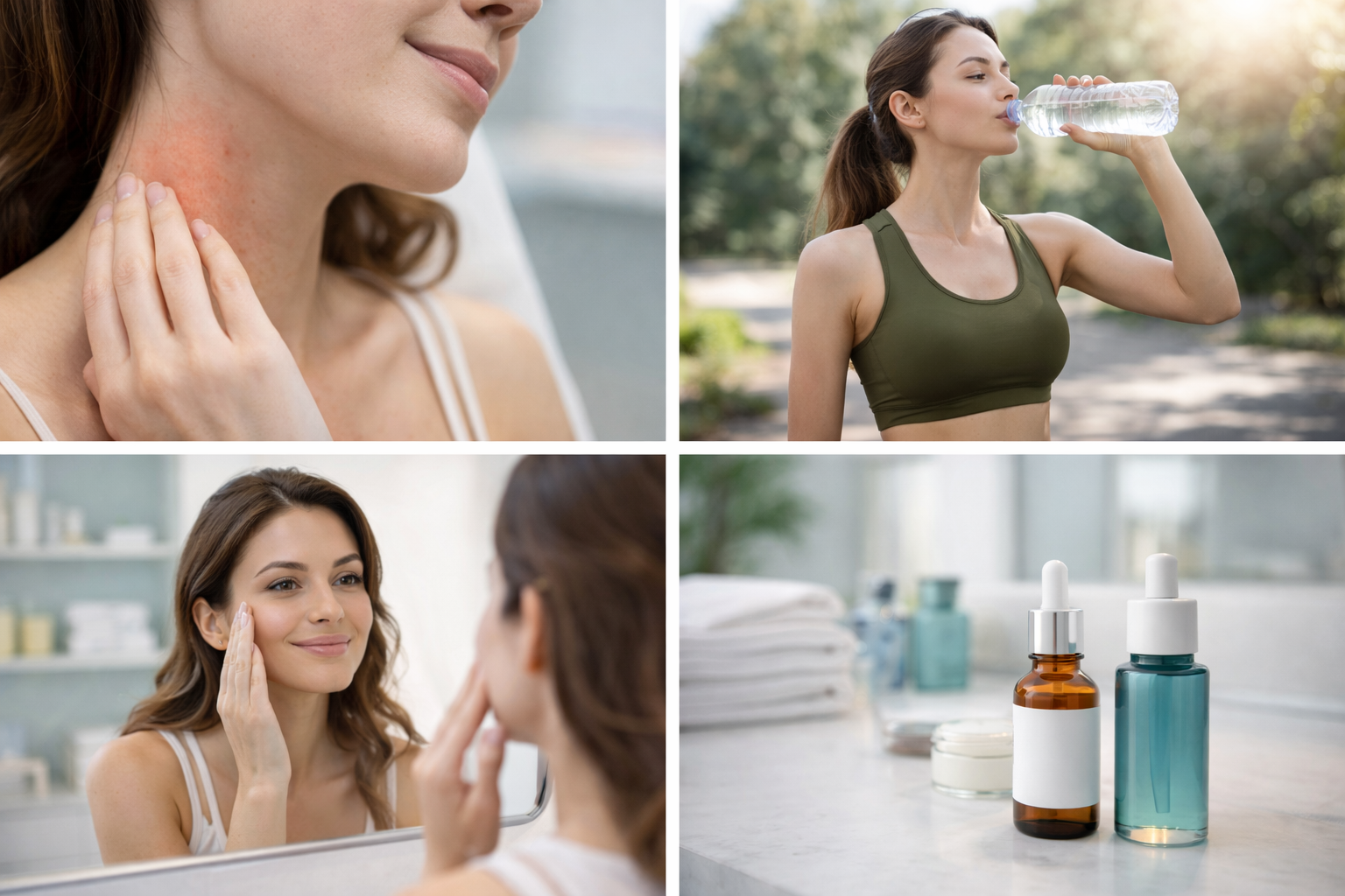 Aesthetic treatment aftercare