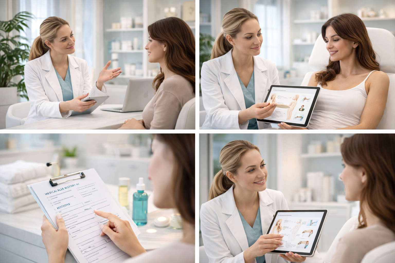 Aesthetic treatment approach