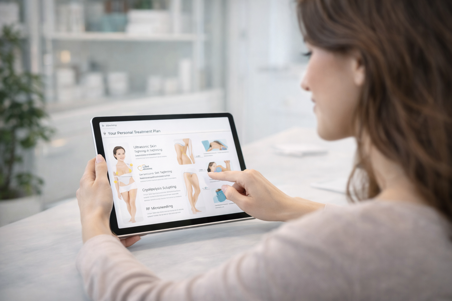 Aesthetic treatment approach