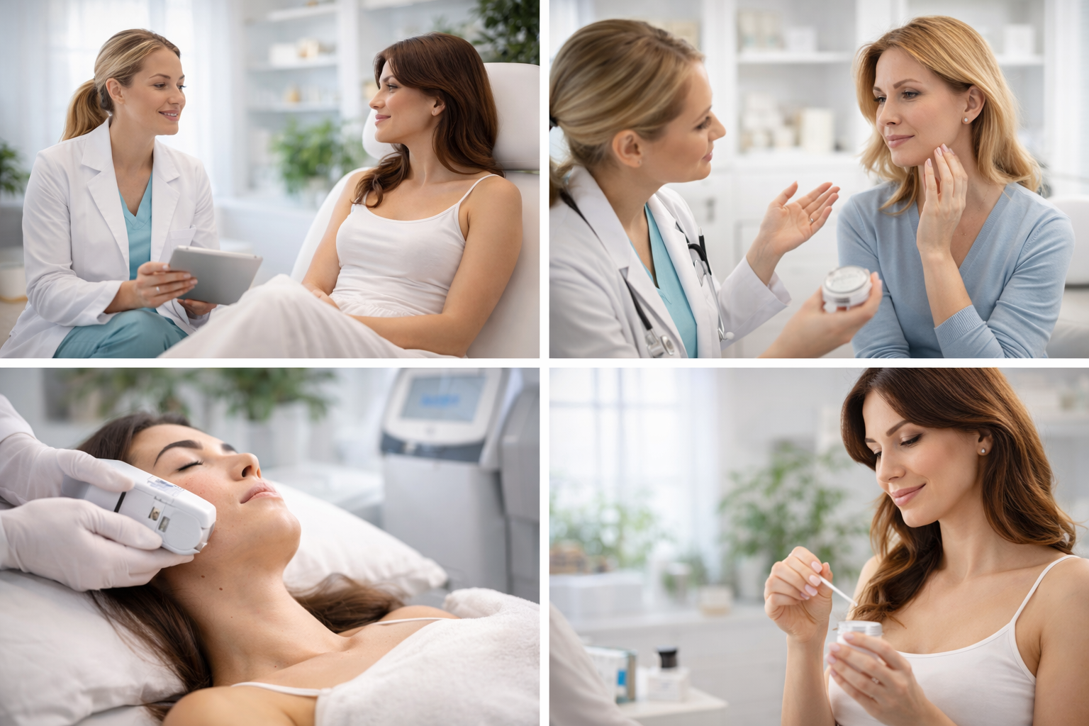 Illustration of the treatment process